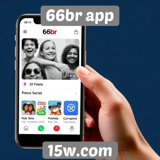 Experiência do usuário no 66br app